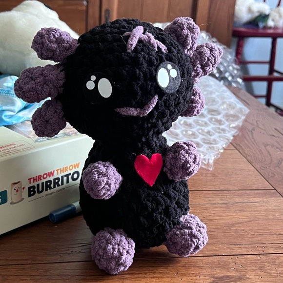 **Made to Order** CUSTOM Axolotl Crochet Plushie | Amigurumi | Stuffed Animal - Picture 4 of 4